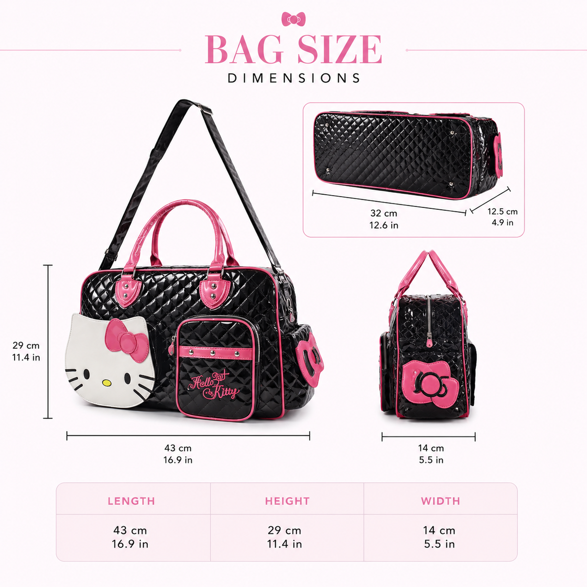 HK Fit All Bag Rosey